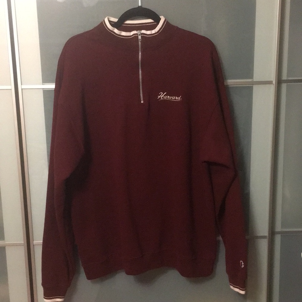 Champion Harvard Maroon Sweatshirt (03)